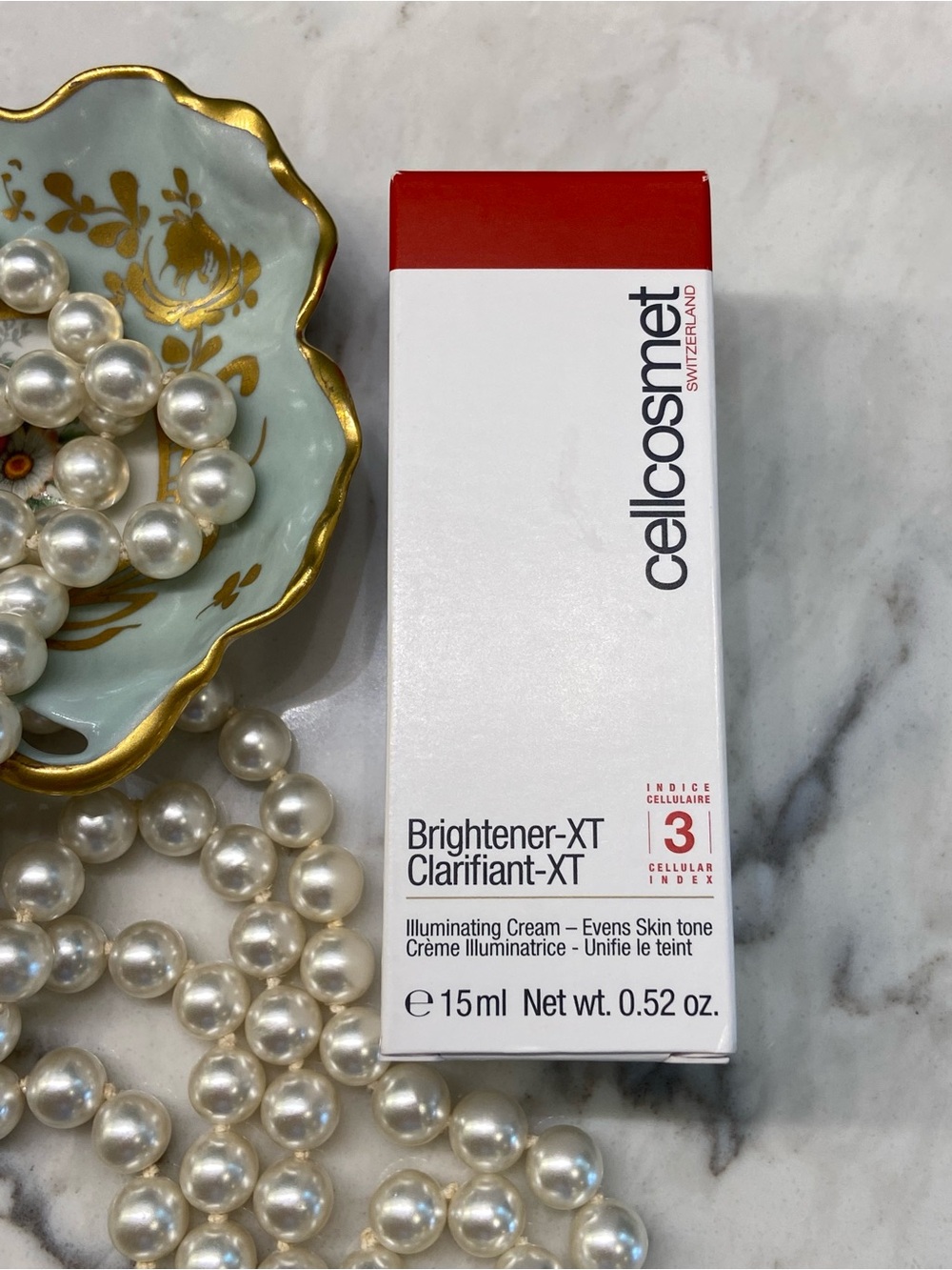 NIB $445 Cellcosmet Brighten XT Clarifant XT Illuminating Cream Swiss Luxe Brand